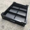 黑色5mmpp塑料中空板箱万通板周转箱 塑胶瓦楞板骨架箱
