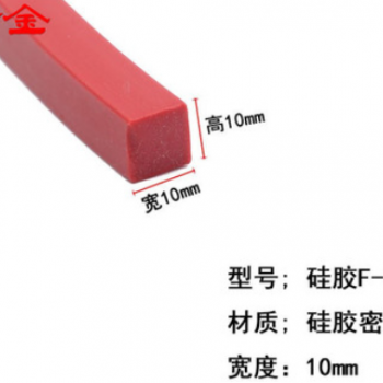 厂家直销实心硅胶板 红色透明密实硅胶板 矩形平板耐高温密封条图2