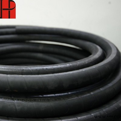 光面耐磨黑橡胶管 S4SH-12液压胶管总成 高压软管定制