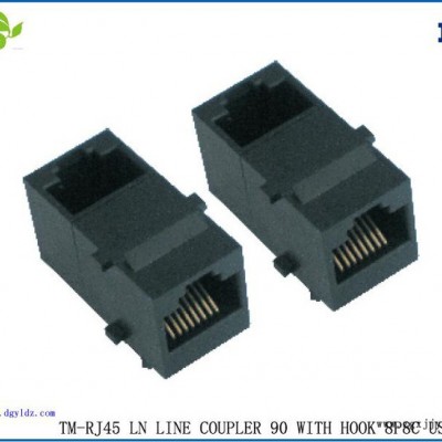 供应天睦6P4C 1X3  PBT 镀金FU 带边 RJ11PCB通讯插座 RJ11 PCB通讯插座