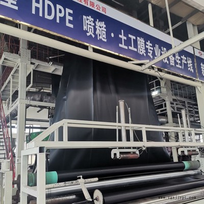 沙河HDPE土工膜 污水处理垃圾填埋场沼气池专用hdpe土工膜