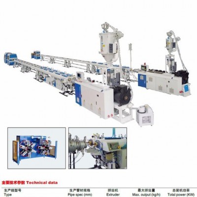 金纬机械PP-R、PE-RT、PE-X 等冷热水管挤出生产线 高效图1