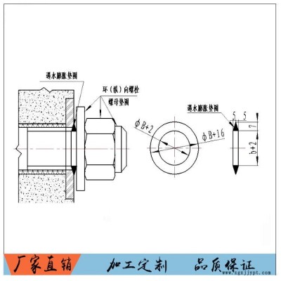 氯丁橡胶遇水膨胀橡胶垫圈  密封圈 止水环 厂家供货