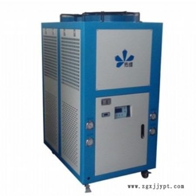 工业冷冻机14hp磨粉冰水机14P风冷式橡塑冷水机 冷水机厂家 佑维
