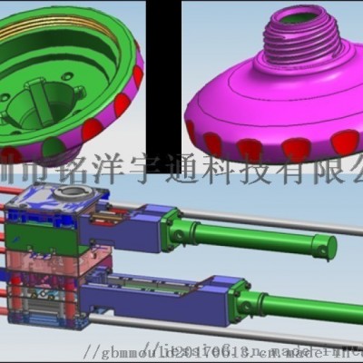 螺纹产品开模 精密牙模制作 螺纹瓶盖精密注塑图3