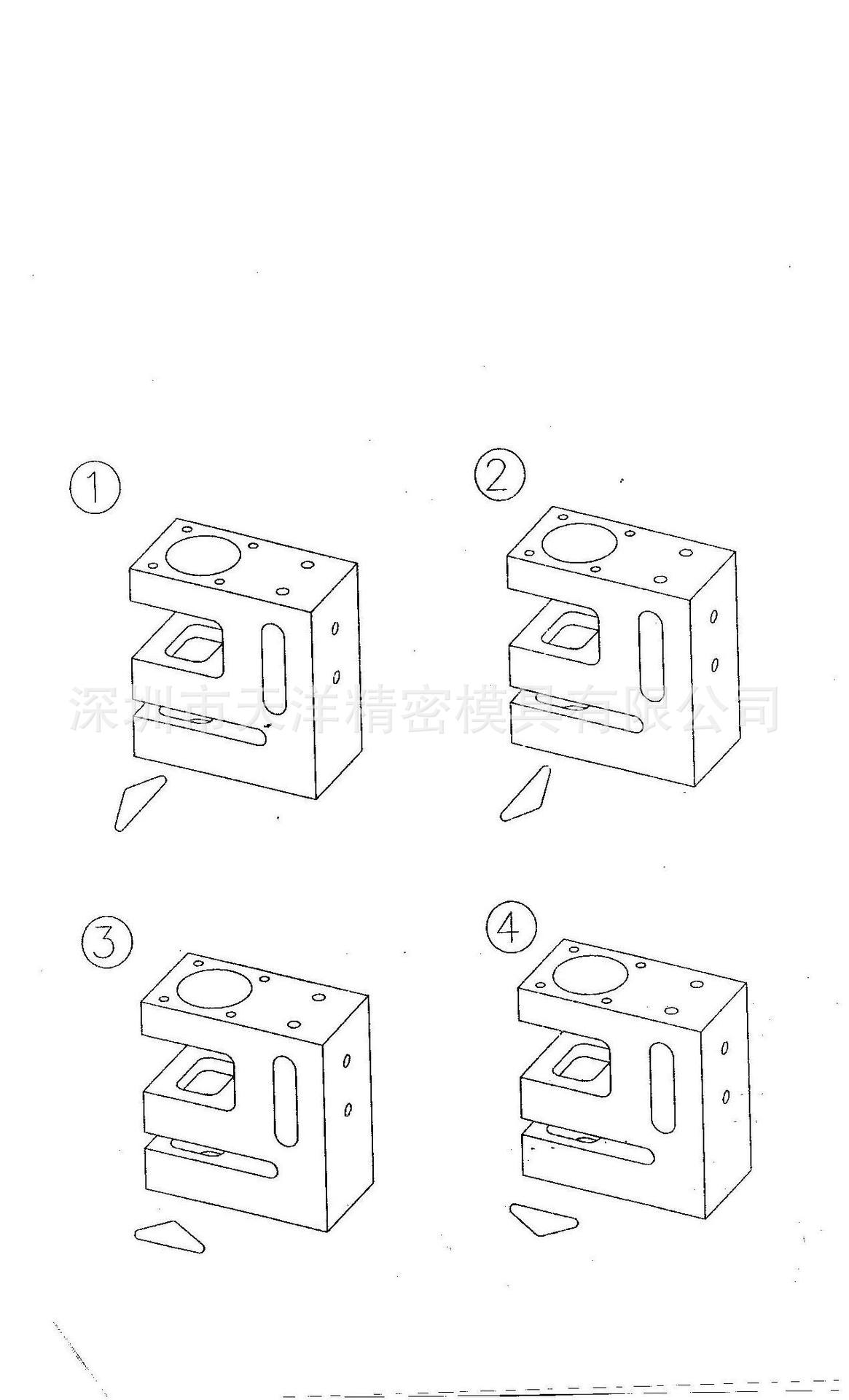 三角孔安装方向