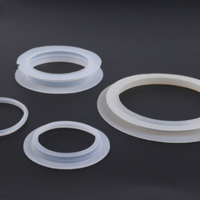 橡胶制品白色硅胶橡胶垫圈 大中小塞子中号半包底 硅胶圈