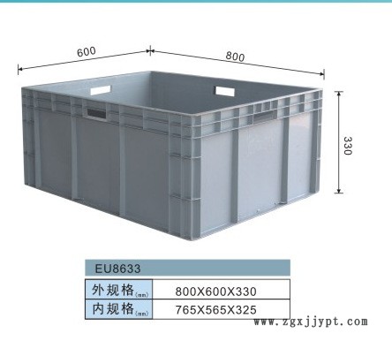 【厂家直供】塑料物流箱 物流专用周转箱 汽车部件箱 EU箱示例图1