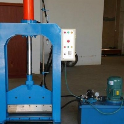 专业生产 小型立式油压高效切胶机 单刀液压通用切胶机