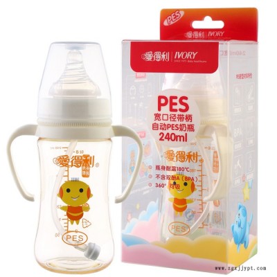 爱得利PES奶瓶宽口径奶瓶Y1016 240ml