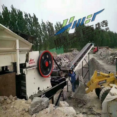 北京建筑垃圾破碎机 轮胎式移动石子破碎站价格