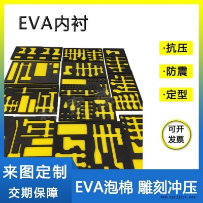 厂家专业定做eva内衬泡棉内托海绵内衬彩色eva材料包装盒