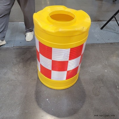 达普  DP 吹塑防撞桶 反光塑料隔离墩 道路隔离防撞桶 道路交通设施