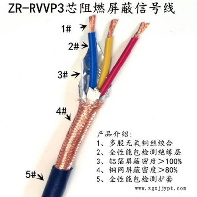 直销锦万邦PVV聚氯乙烯信号电缆 屏蔽信号电缆 安徽天长信号线图7