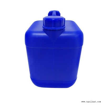 5L塑料桶小口原料蓝色正方桶化工助剂密封塑料桶