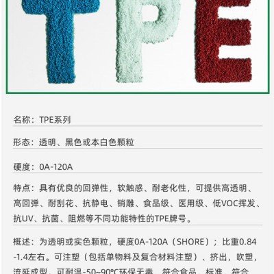 河北热塑性TPE材料-东莞嘉洋新材料公司-热塑性材料TPE