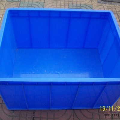 广东东莞志明塑胶 塑料周转箱 塑胶箱  塑料箱子 周转箱 **颜色定做 610*420*300mm