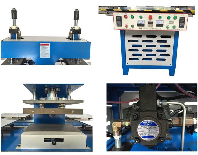 浙江硅胶植胶机 衣服商标压花机器示例图2