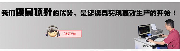 厂家直供HASCO标准顶针 塑料模具标准件大量出售价格实惠可批发示例图6