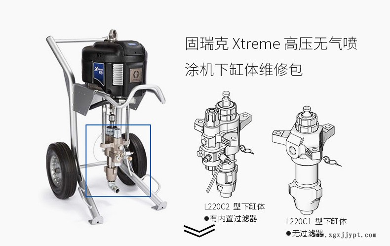 美国GRACO/固瑞克24F965/963/969/967/972 xtreme密封圈维修包示例图5