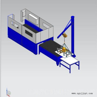旋臂吊真空机械手  厚板上料 激光上料  吸盘  节省人工 安全