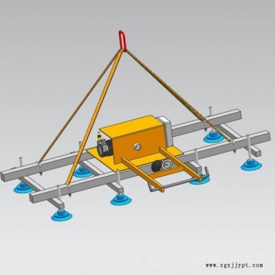 锂电池真空机械手无需接电无需接气  薄板上料  板材搬运 配合车间行车使用